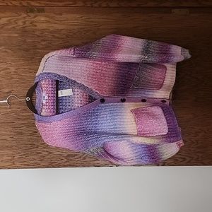 Anthropologie multicolor sweater size L